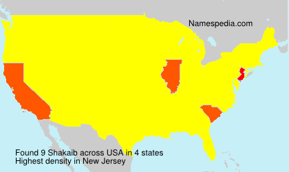 Surname Shakaib in USA Surname Shakaib in USA