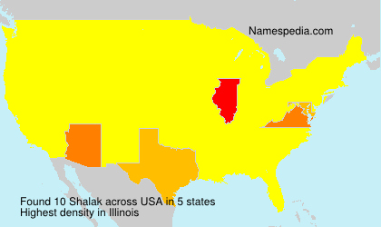 Surname Shalak in USA Surname Shalak in USA