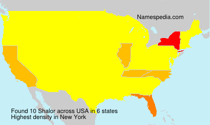 Surname Shalor in USA Surname Shalor in USA