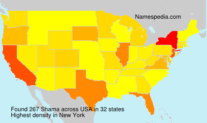 Surname Shama in USA Surname Shama in USA