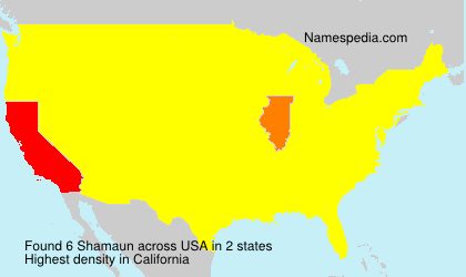 Surname Shamaun in USA Surname Shamaun in USA