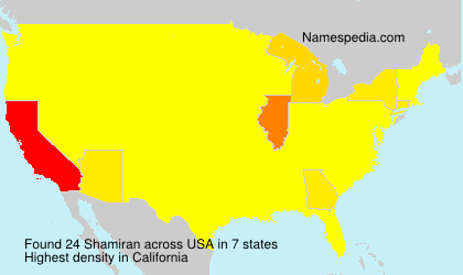 Surname Shamiran in USA Surname Shamiran in USA