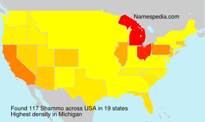 Surname Shammo in USA Surname Shammo in USA