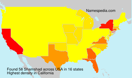 Surname Shamshad in USA Surname Shamshad in USA