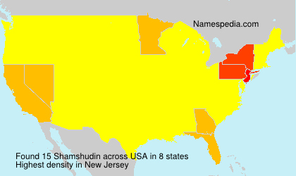 Surname Shamshudin in USA Surname Shamshudin in USA