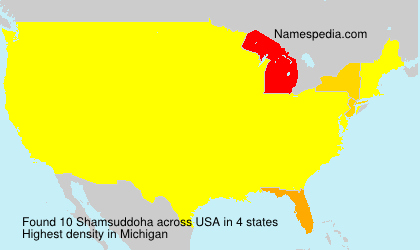Surname Shamsuddoha in USA Surname Shamsuddoha in USA