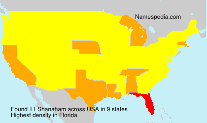 Surname Shanaham in USA Surname Shanaham in USA