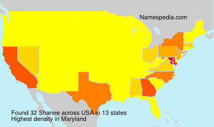 Surname Shanee in USA Surname Shanee in USA