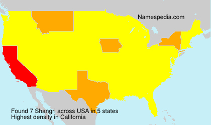 Surname Shangri in USA Surname Shangri in USA