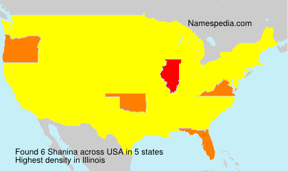 Surname Shanina in USA Surname Shanina in USA