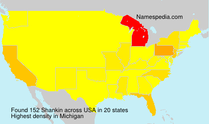 Surname Shankin in USA Surname Shankin in USA