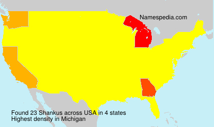 Surname Shankus in USA Surname Shankus in USA