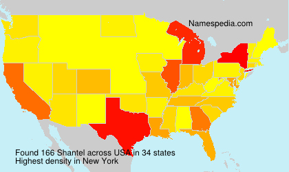 Surname Shantel in USA Surname Shantel in USA