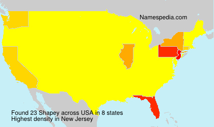 Surname Shapey in USA Surname Shapey in USA