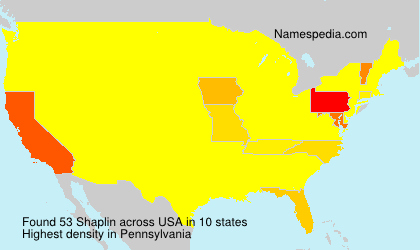Surname Shaplin in USA Surname Shaplin in USA