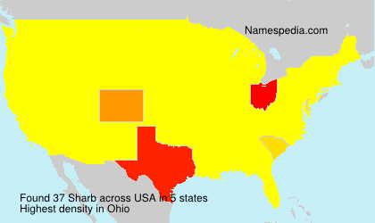Surname Sharb in USA Surname Sharb in USA