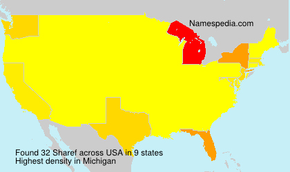 Surname Sharef in USA Surname Sharef in USA