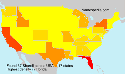 Surname Sharell in USA Surname Sharell in USA