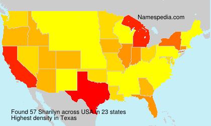 Surname Sharilyn in USA Surname Sharilyn in USA