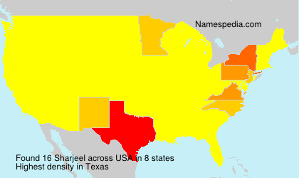 Surname Sharjeel in USA