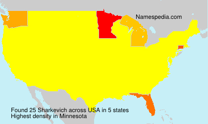 Surname Sharkevich in USA Surname Sharkevich in USA