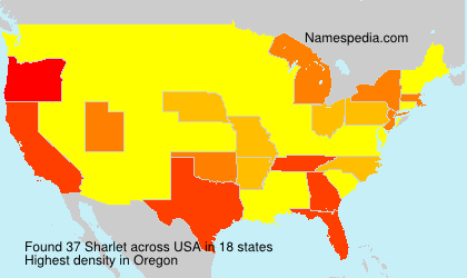 Surname Sharlet in USA Surname Sharlet in USA