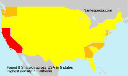 Surname Sharokh in USA Surname Sharokh in USA