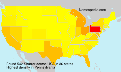 Surname Sharrer in USA Surname Sharrer in USA
