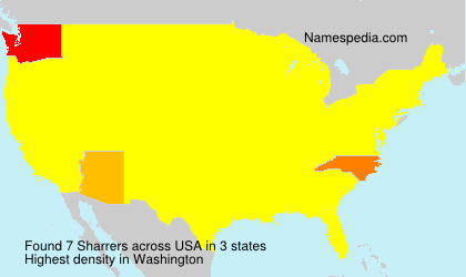 Surname Sharrers in USA Surname Sharrers in USA