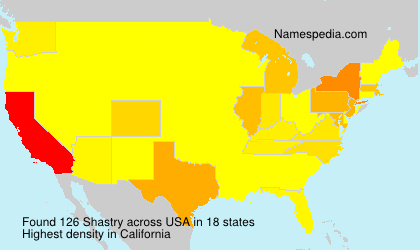 Surname Shastry in USA Surname Shastry in USA