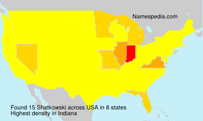 Surname Shatkowski in USA Surname Shatkowski in USA