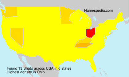 Surname Shato in USA Surname Shato in USA