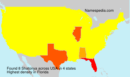 Surname Shatonya in USA Surname Shatonya in USA
