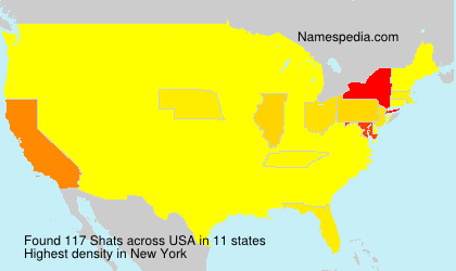 Surname Shats in USA