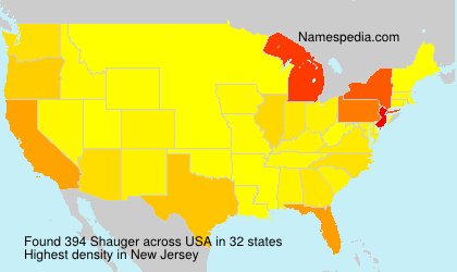 Surname Shauger in USA Surname Shauger in USA