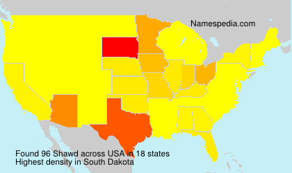 Surname Shawd in USA Surname Shawd in USA