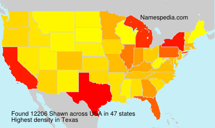 Surname Shawn in USA Surname Shawn in USA