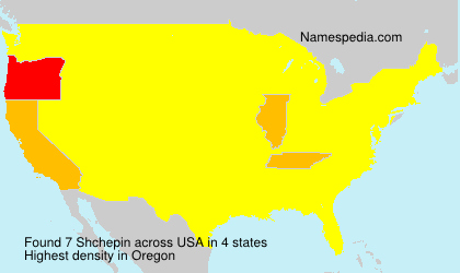 Surname Shchepin in USA Surname Shchepin in USA
