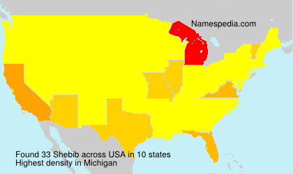 Surname Shebib in USA Surname Shebib in USA