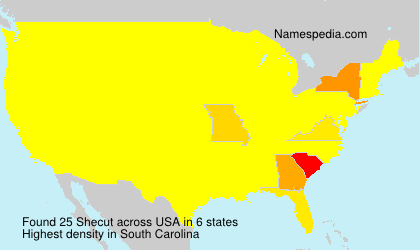 Surname Shecut in USA Surname Shecut in USA