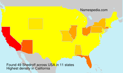Surname Shedroff in USA Surname Shedroff in USA