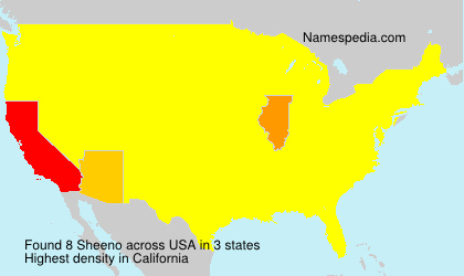 Surname Sheeno in USA Surname Sheeno in USA
