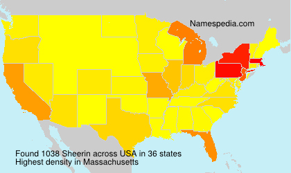 Surname Sheerin in USA Surname Sheerin in USA
