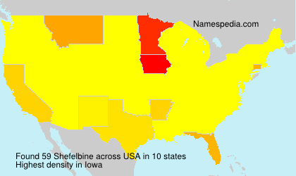 Surname Shefelbine in USA Surname Shefelbine in USA