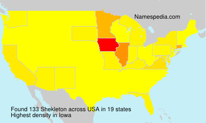 Surname Shekleton in USA Surname Shekleton in USA