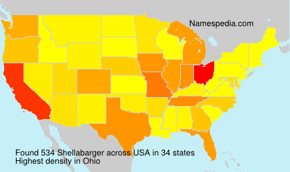 Surname Shellabarger in USA Surname Shellabarger in USA