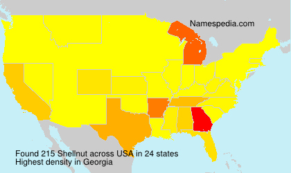 Surname Shellnut in USA Surname Shellnut in USA