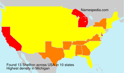 Surname Shellton in USA Surname Shellton in USA