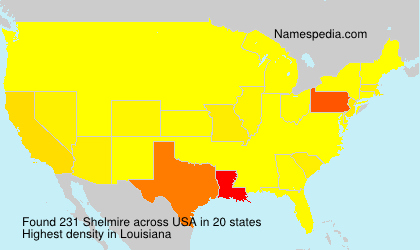Surname Shelmire in USA Surname Shelmire in USA