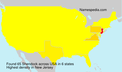 Surname Shendock in USA Surname Shendock in USA